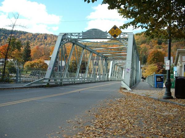Iron Bridge in the Fall