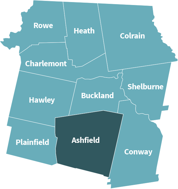 Ashfield map